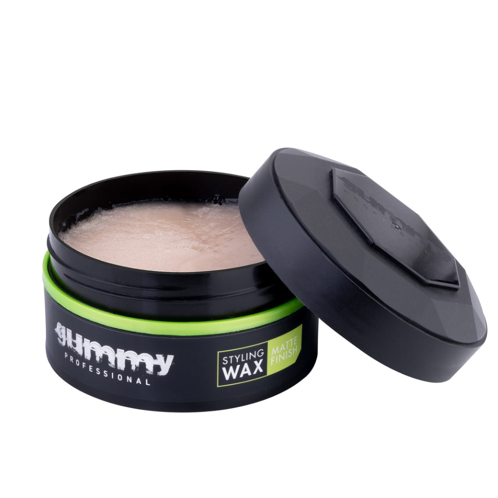 Gummy Professional matte styling wax 150ml strong hold natural finish hair wax for textured modern hairstyles and frizz control
