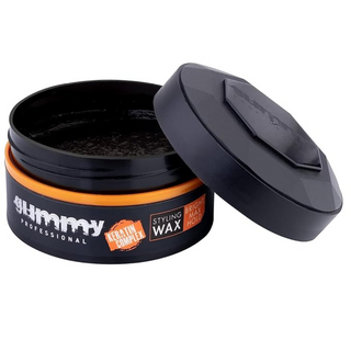 Gummy Professional styling wax bright max hold 150ml high gloss keratin hair wax for sleek shiny and defined hairstyles
