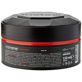Gummy Professional styling wax ultra hold 150ml keratin strong hold hair wax for defined long lasting hairstyles and frizz control