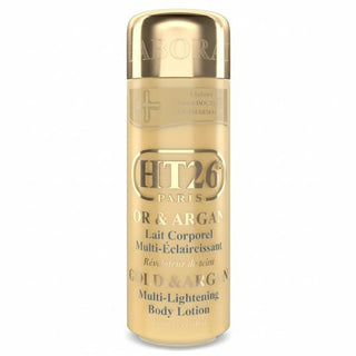 HT26 Paris gold argan body lotion 500ml for radiant even skin tone smooth glowing skin