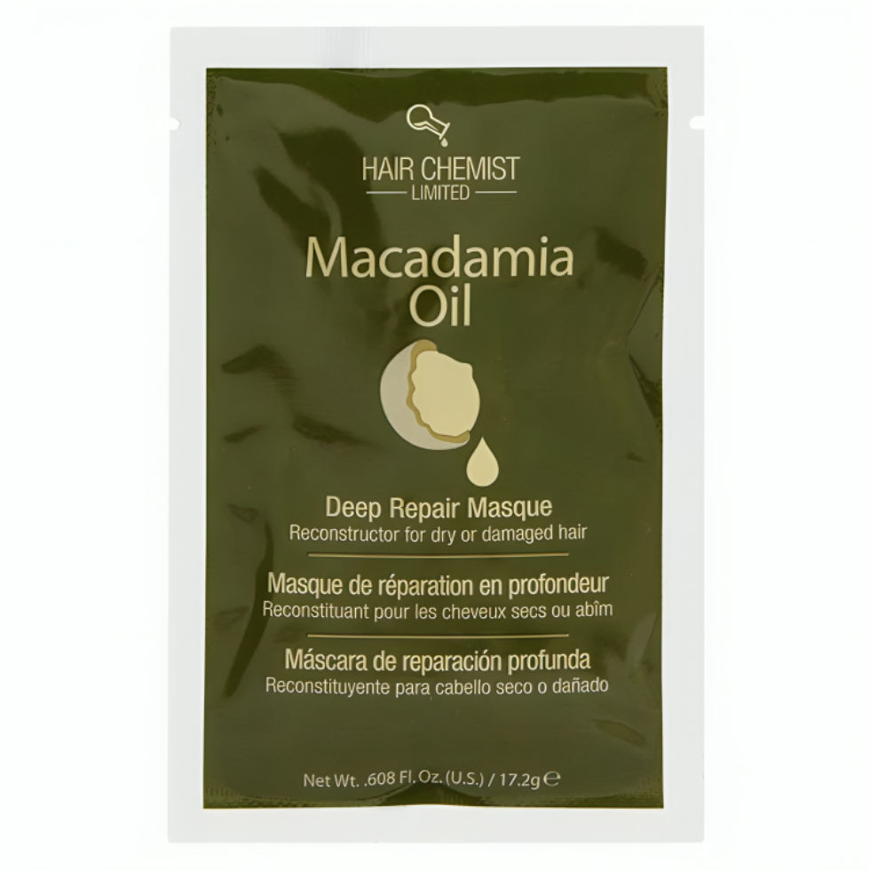 Hair Chemist Macadamia Oil Deep Repair Masque 17.2g for dry and damaged hair repair