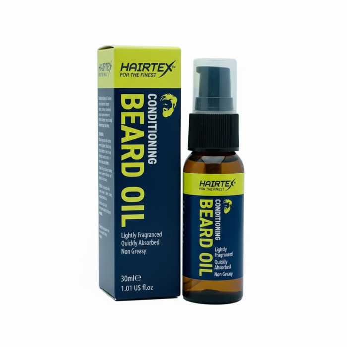 Hairtex Conditioning Beard Oil 30ml | Lightweight Beard Care & Shine