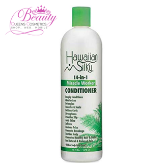 Hawaiian Silky 14 in 1 Miracle Worker Conditioner 16oz | Strengthen & Hydrate Hair