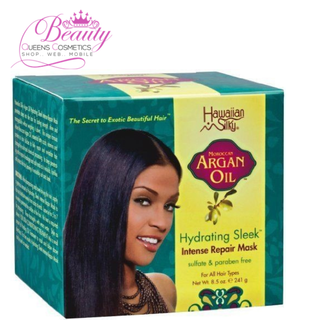 Hawaiian Silky Hydrating Sleek Intense Repair Mask 241g- Deep Nourish & Revive