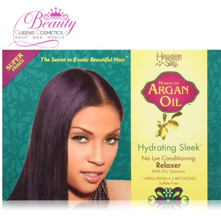 Hawaiian Silky Hydrating No Lye Conditioning Relaxer Regular Formula-1 Application