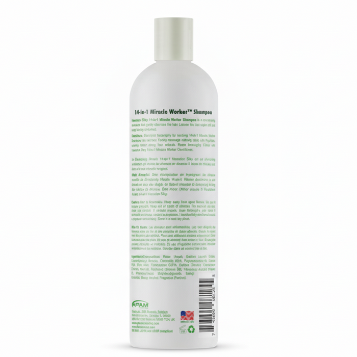 Shampoing Miracle Worker 14-en-1 soyeux hawaïen 16oz/474ml