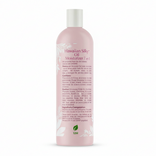 Hawaiian silky 7 in 1 oil moisturizer 16oz for hydrated soft smooth frizz free shiny healthy hair