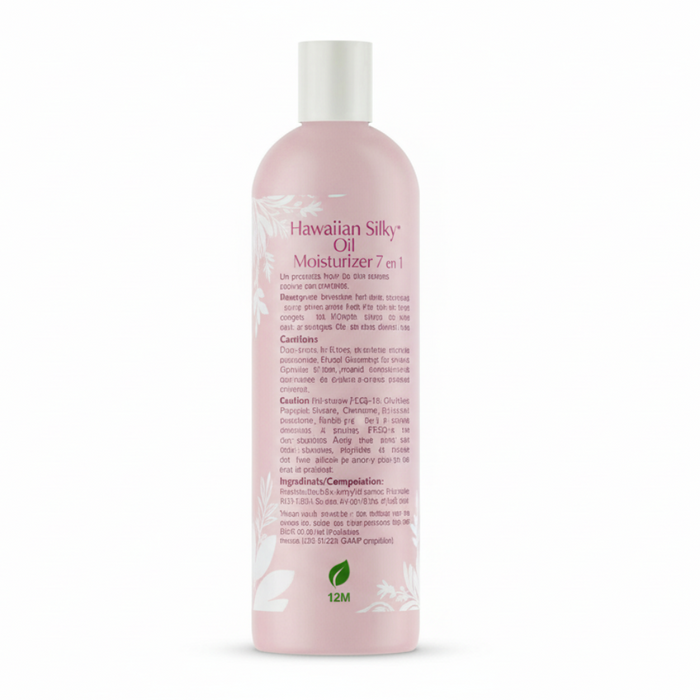 Hawaiian silky 7 in 1 oil moisturizer 16oz for hydrated soft smooth frizz free shiny healthy hair