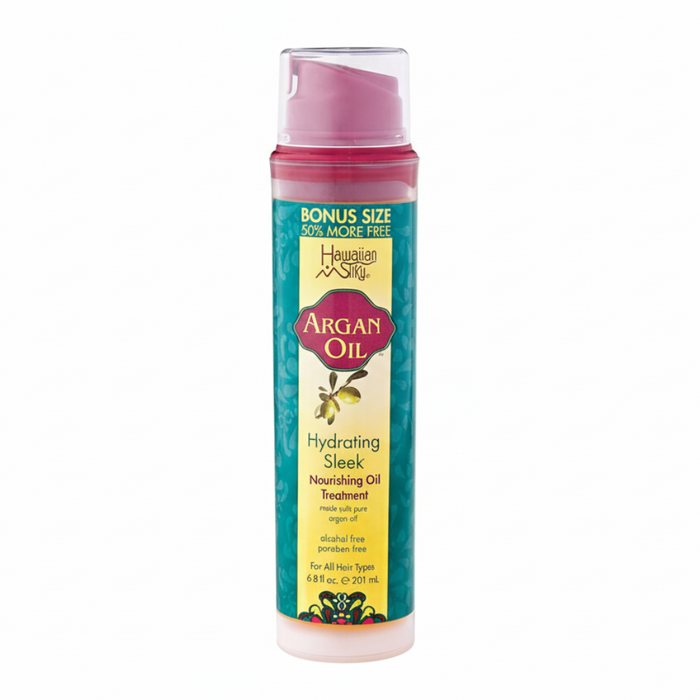 Hawaiian Silky Argan Healing Oil 6.8oz | Repair, Smooth & Shine Hair