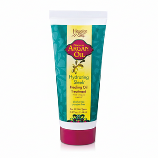 Hawaiian silky healing oil treatment 1.5oz with argan kukui jojoba oils for smooth shiny frizz free healthy hair