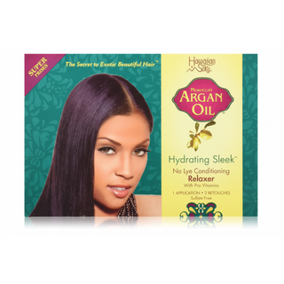 Hawaiian silky no lye conditioning relaxer regular formula for smooth straight soft shiny manageable hair