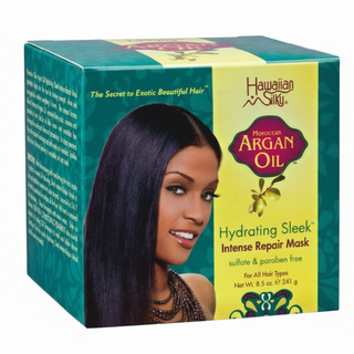 Hawaiian silky hydrating sleek intense repair mask 241g for deep conditioning smooth shiny healthy hair