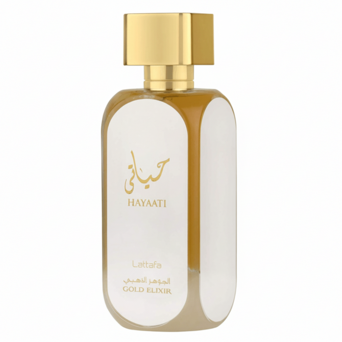Hayaati Gold Elixir Eau de Parfum by Lattafa Unisex EDP 100ml | Fruity Musky Perfume