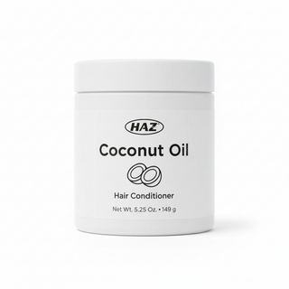 haz coconut oil hair conditioner 149g shine softness dry hair care nourishing moisturizing frizz control conditioner