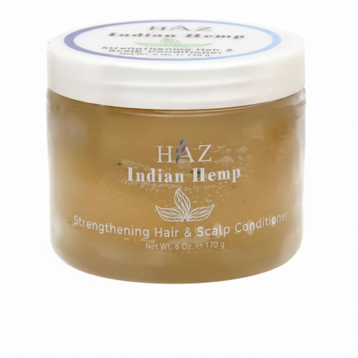 Haz Indian Hemp Strengthening Hair & Scalp Conditioner 170g | Repair Care