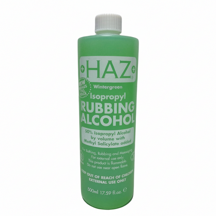 Haz Wintergreen Isopropy Alcool à friction 500 ml/17,59 oz
