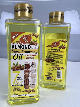 Veet Gold Almond Body Oil 200ml – Moisturizing & Super Whitening Body Repair