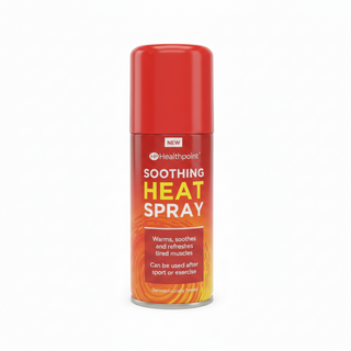 healthpoint soothing heat spray 150ml fast muscle pain relief warming spray muscle stiffness comfort therapy spray