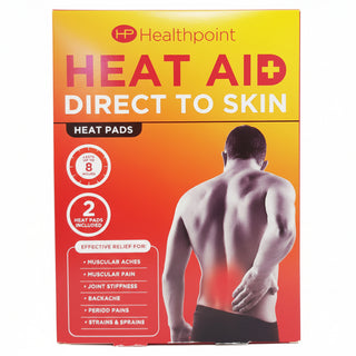 healthpoint heataid heat pads fast pain relief heat therapy pads muscle pain relief warming pads long lasting comfort sore muscle relaxation body care product