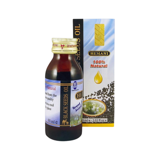 Hemani black seed oil 60ml pure kalonji oil for hair scalp and skin care