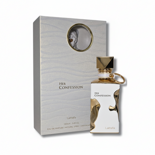Her Confession by Lattafa 100ml elegant floral spicy vanilla long lasting women perfume
