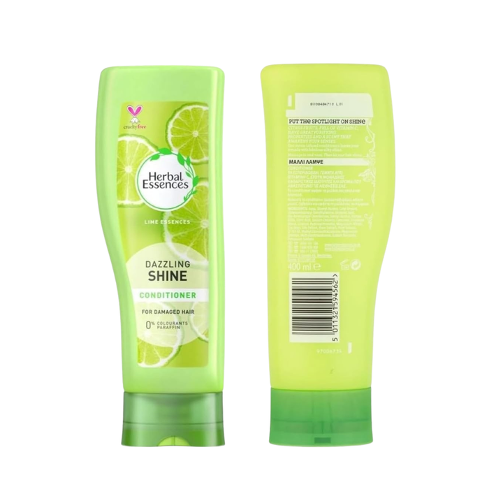 Herbal Essences Dazzling Shine Conditioner 400ml | Smooth &amp; Glossy Hair Care
