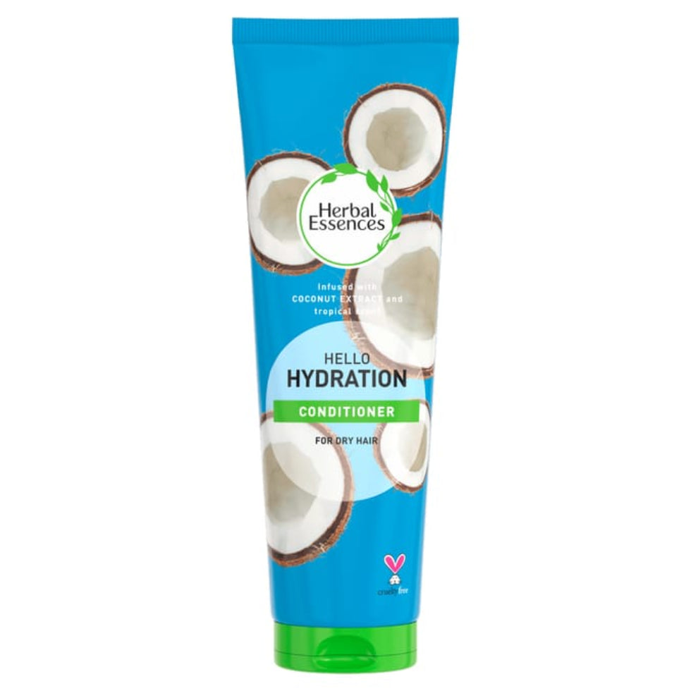Herbal Essences Hello Hydration conditioner 275ml coconut for dry hair moisture and softness