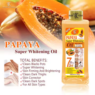 Veet Gold Papaya Super Whitening Oil 200ml – 7 Days