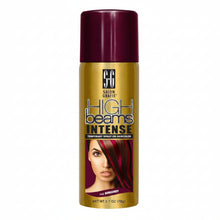 High beams intense 40 burgundy spray on hair color 2.7oz temporary hair dye spray for deep burgundy coverage and styling look