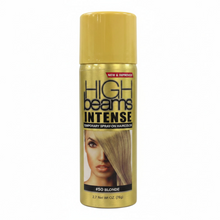 High beams intense 50 blonde spray on hair color 2.7oz temporary blonde hair dye spray for light coverage and styling look