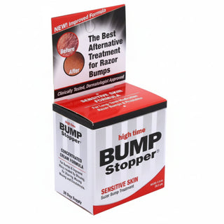 High time bump stopper sensitive skin 14.2g razor bump treatment ingrown hair relief skin care