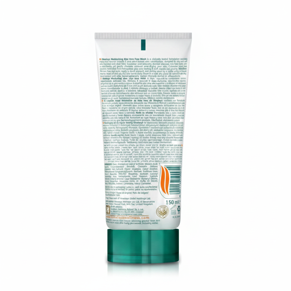 himalaya aloe vera face wash 150ml cleansing soothing oily skin herbal face cleanser