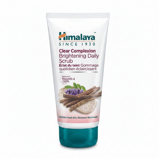 himalaya clear complexion brightening daily scrub 150ml exfoliating glow face scrub herbal skincare