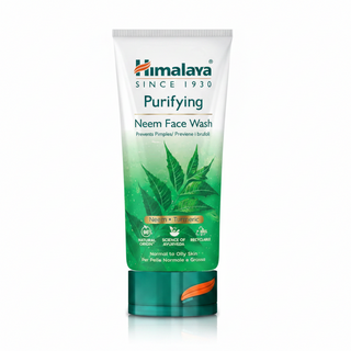 himalaya herbals neem face wash 150ml purifying turmeric gel cleanser acne oily skin care