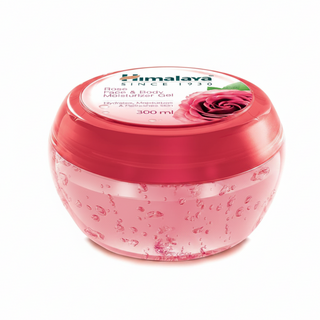 himalaya rose face and body moisturizer gel 300ml hydrating lightweight skin gel cream