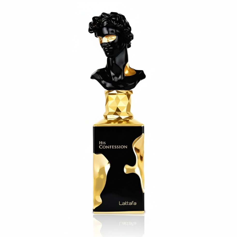 His Confession by Lattafa 100ml oriental woody spicy vanilla long lasting men perfume
