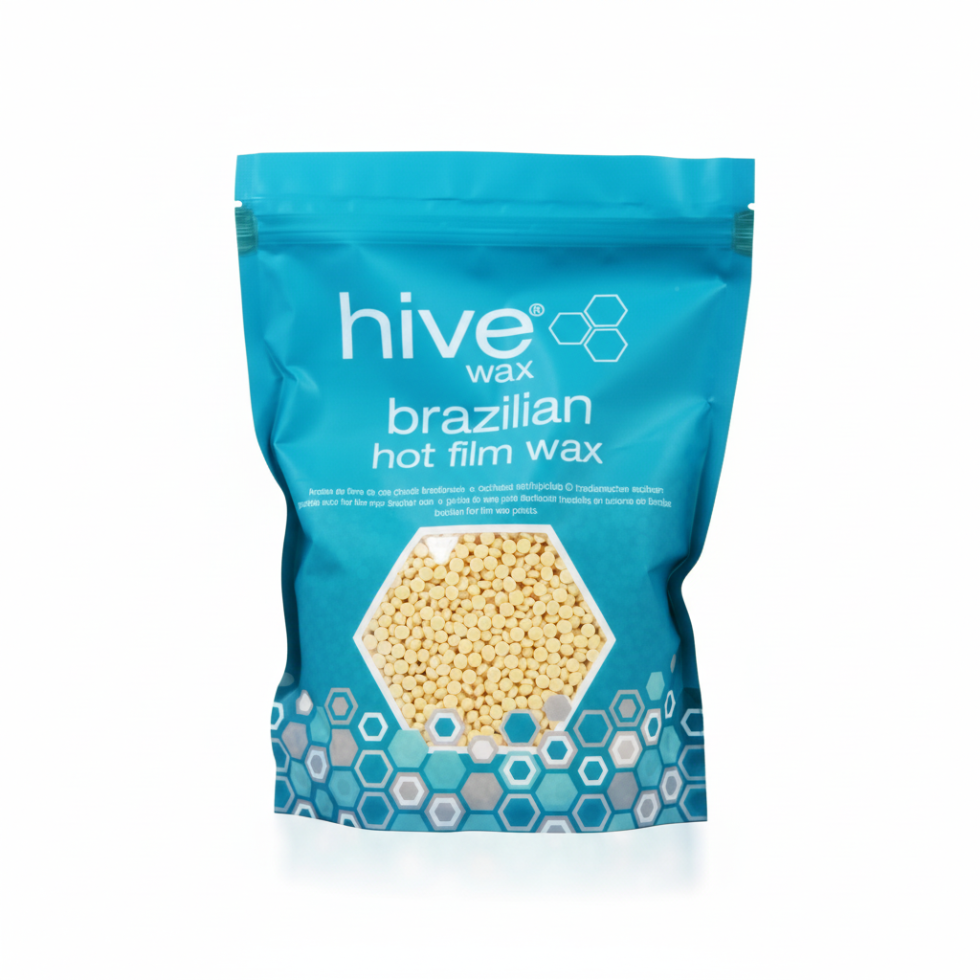 Hive wax brazilian hot film wax 700g strip free flexible wax for smooth salon quality hair removal