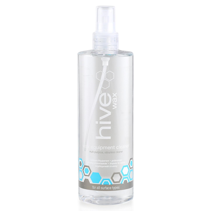 Hive wax equipment cleaner spray 13.5 oz professional wax residue remover for salon tools heaters and surfaces cleaning