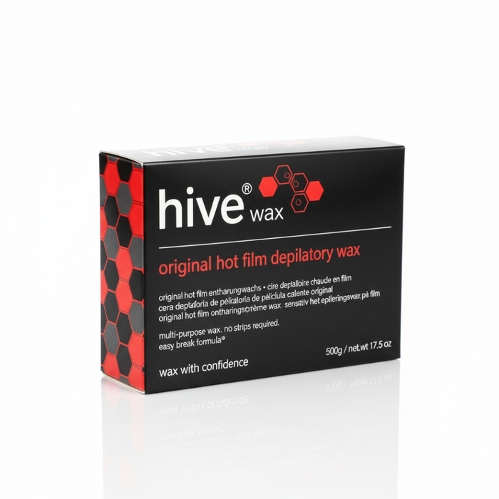 Hive Wax Original Hot Film Wax 500g | Strip-Free Wax for Strong Hair Removal