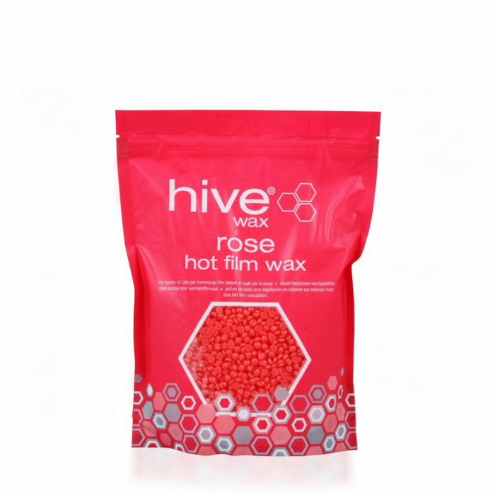 Hive Wax Rose Hot Wax Pellets 700g | Strip-Free Wax for Sensitive Skin
