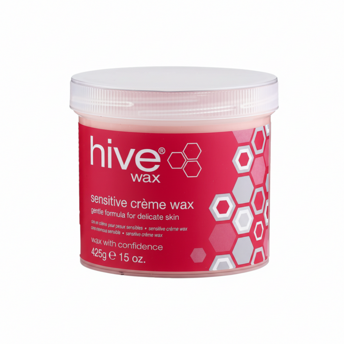 Hive Wax Sensitive Crème Wax 425g | Gentle Strip Wax for Delicate Skin