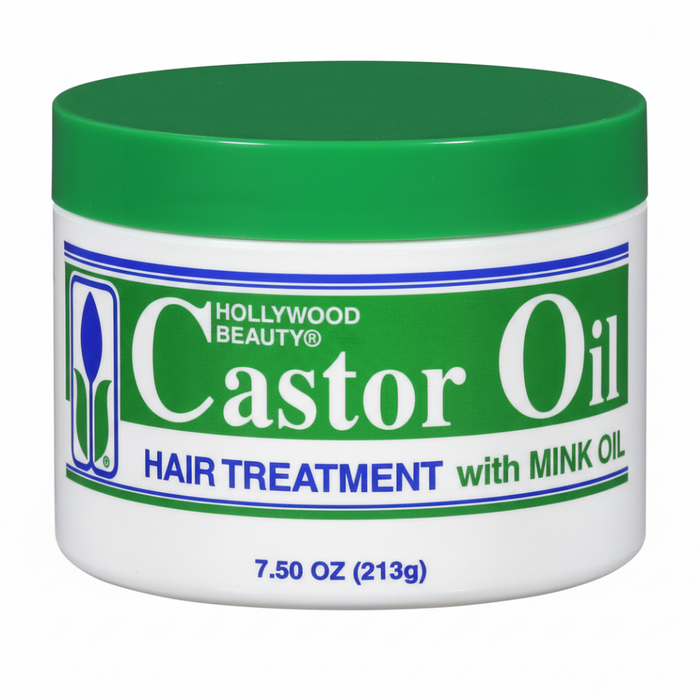 Hollywood Beauty Castor Oil with Milk Oil 213g| Hair Growth & Strengthening Care
