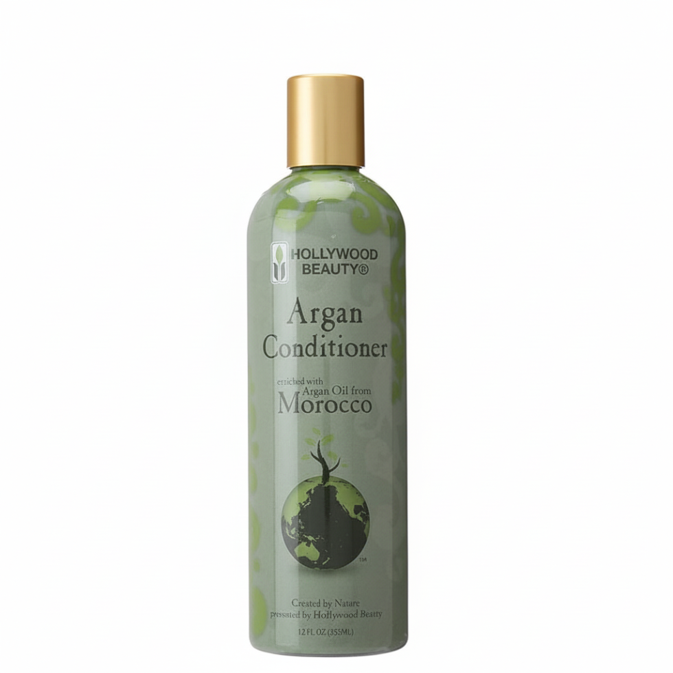 Sulfate-free argan oil conditioner for hydrating smoothing and frizz control for soft healthy hair