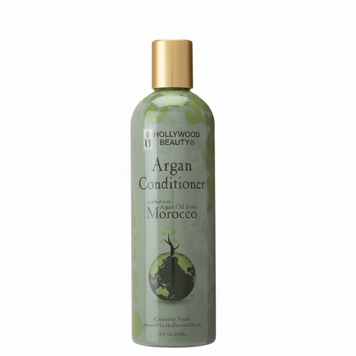 Hollywood Beauty Argan Conditioner 355ml | Sulfate-Free Hydration & Smooth Hair