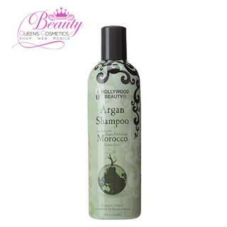 Hollywood Beauty Argan Shampoo 12oz | Sulfate-Free Moroccan Argan Oil