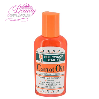 Hollywood Beauty Carrot Oil 2oz | Repair Split Ends & Breakage