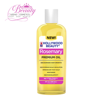 Hollywood Beauty Rosemary Premium Oil 8oz | Hair Growth & Scalp Care