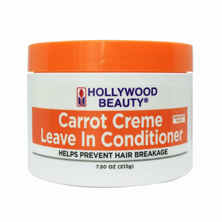 Carrot leave-in conditioner for repairing split ends strengthening hair and adding shine