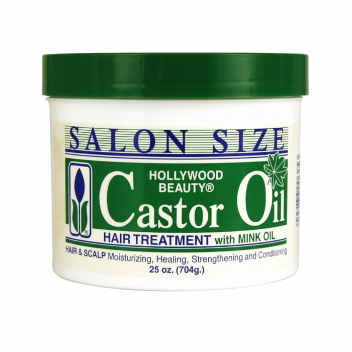 Hollywood Beauty Castor Oil with Milk Oil 704g | Hair Strengthening Care