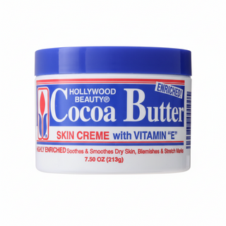 hollywood beauty cocoa butter skin creme with vitamin e deep moisture care for soft smooth hydrated skin